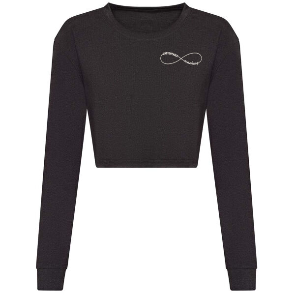Unstoppable Coaching - Women's Long Sleeve Cropped T Thumbnail