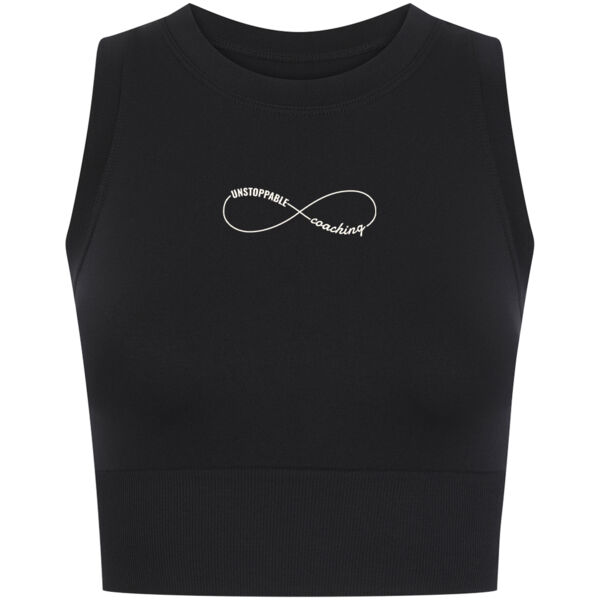 Unstoppable Coaching  - Ladies Cropped Tank Top Thumbnail
